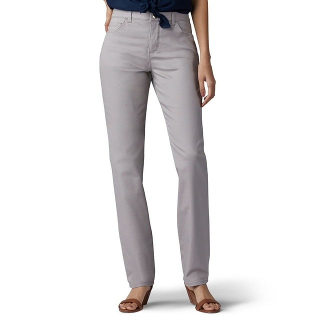 Lee Women's Instantly Slims Straight Leg Jean - Walmart.com