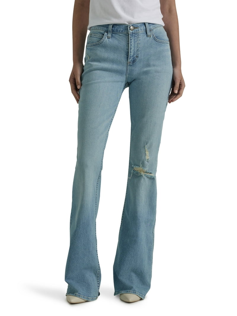 2000s LEE 立体 flare gimmick denim pants Lee® Women's Legendary Flare Jean, Available in Regular