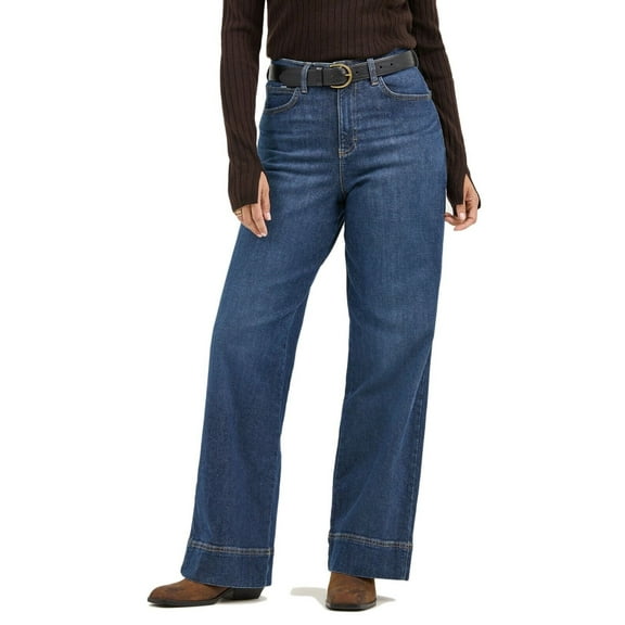 Lee Women's Legendary High Rise Trouser Jean Denim Comfort Inner Strength New