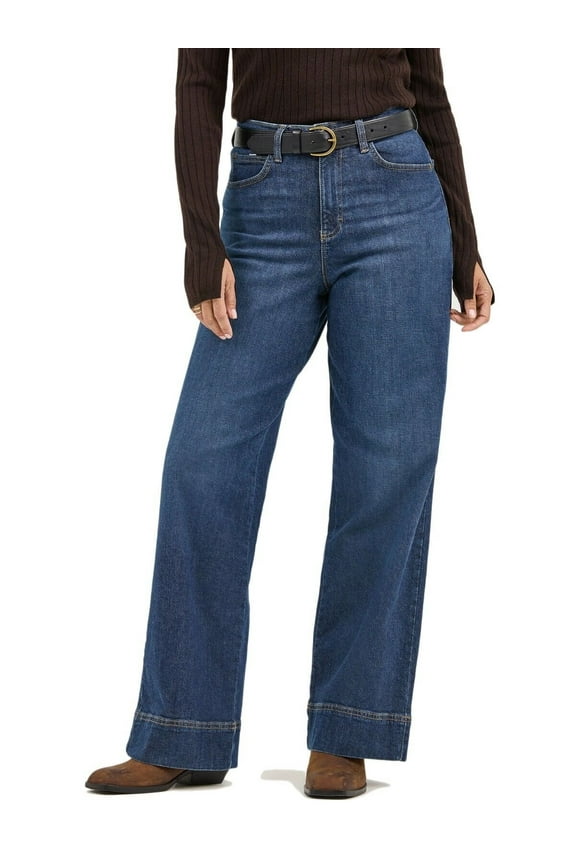 Women's Legendary High Rise Trouser Jean Denim Comfort Inner Strength New