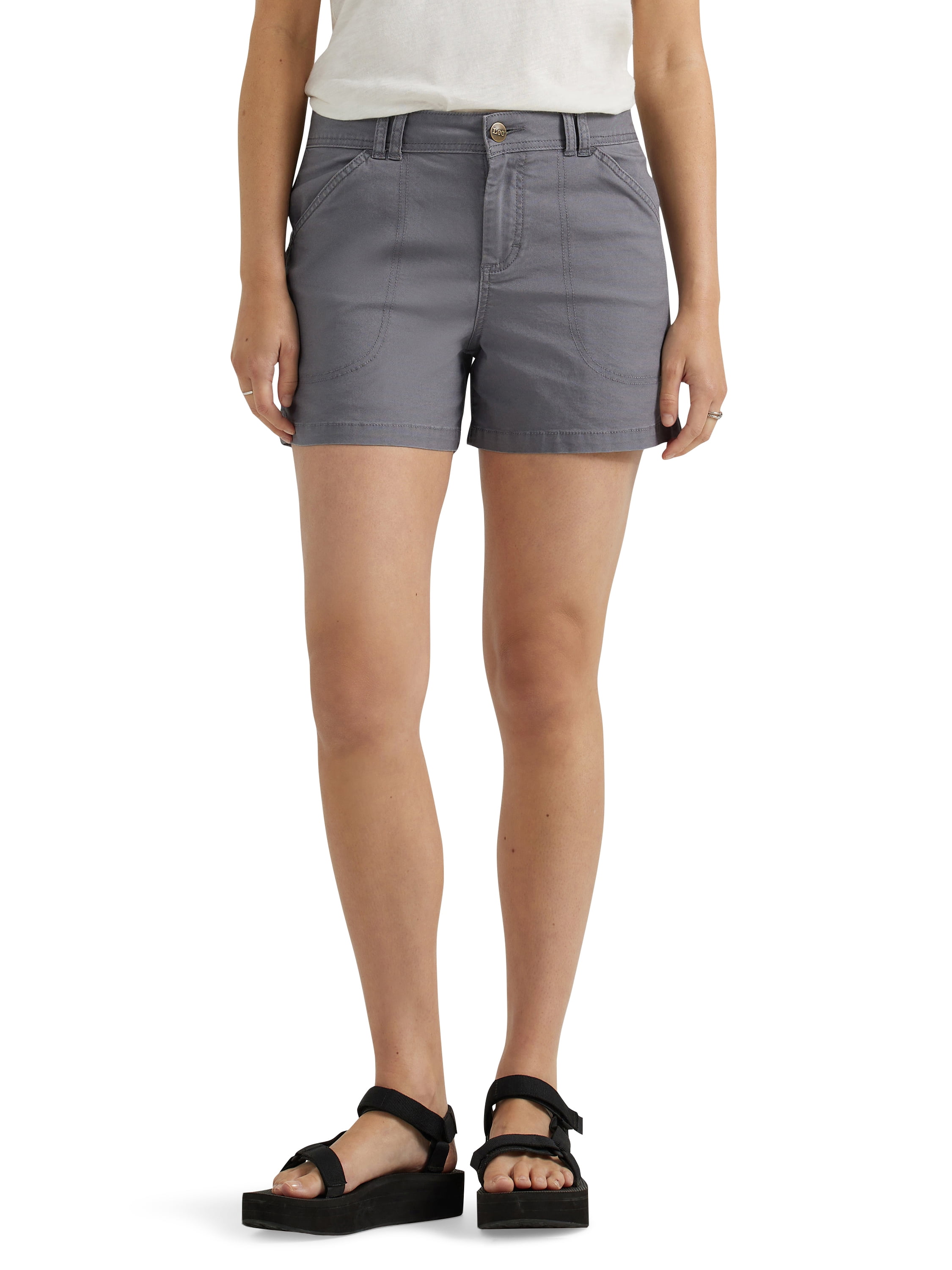 Lee® Women's Legendary Mid Rise Carpenter Short with Hammer Loop