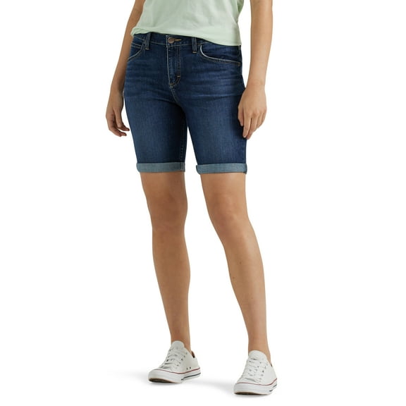 Lee® Women's Legendary Mid Rise Rolled Bermuda Short