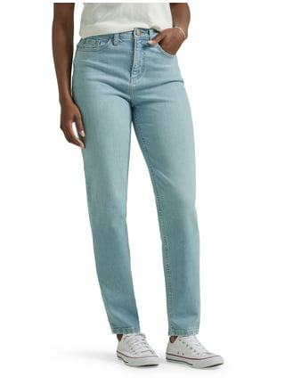 Women's High-rise Straight Jeans - Wild Fable™ Light Teal Blue 17