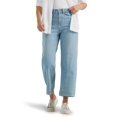 thumbnail image 1 of Lee Women's Legendary Wide Leg Seamed Crop Capri Jean, Eternal Fade, 1 of 4