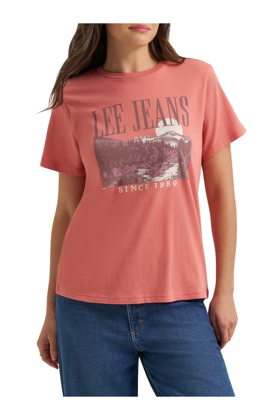 ® Women's Regular Fit Short Sleeve Graphic Tee, Sizes S-3XL