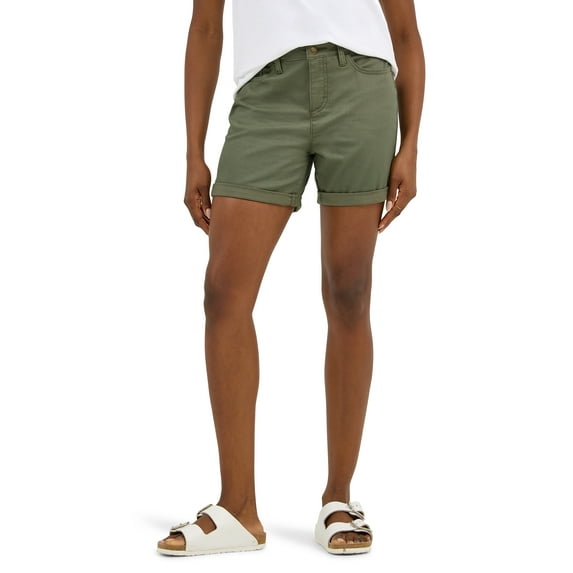 Lee® Women's Mid Rise 5" Cuffed Short, Sizes 4-20