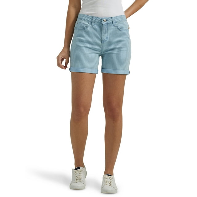 Lee® Women's Mid Rise 5" Cuffed Short