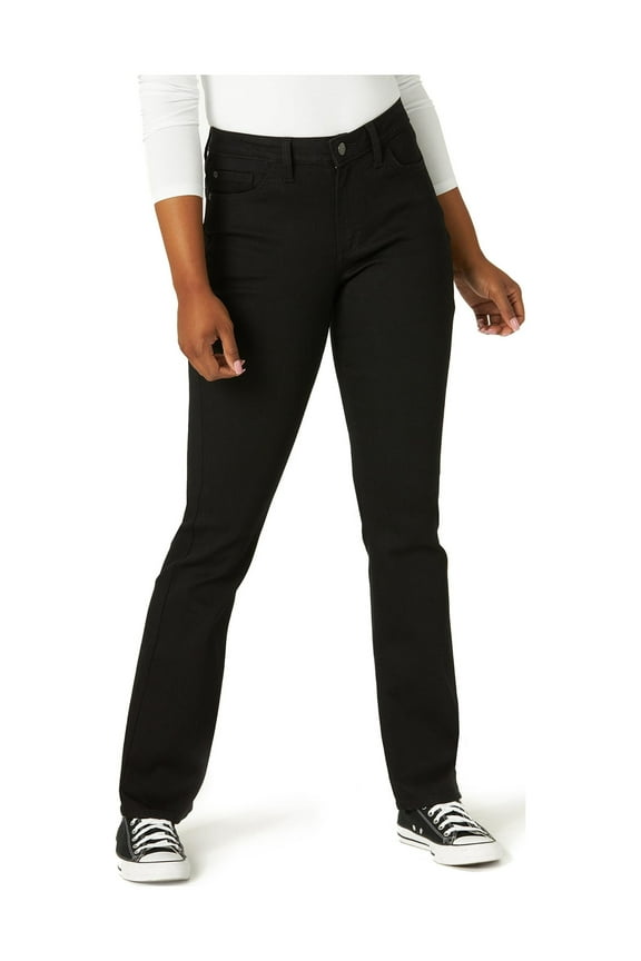 Women's Midrise Bootcut Jean, Available in Regular, Short, Long Inseams, Sizes 2-22