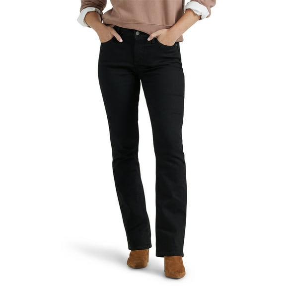 Lee Women's Midrise Bootcut Jean, Available in Regular, Short, Long Inseams, Sizes 2-22