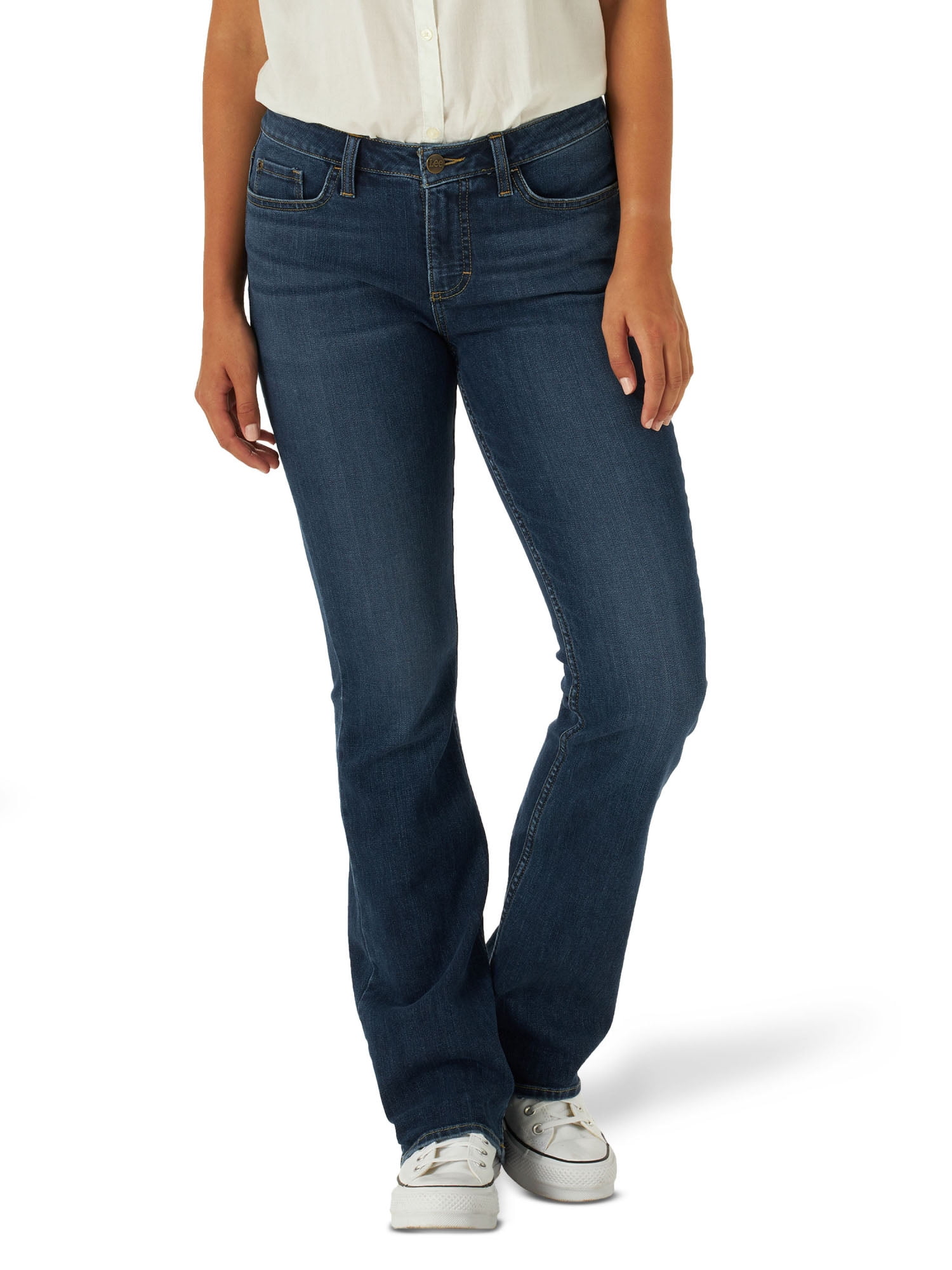 Lee Women's Regular Fit Midrise Bootcut Jean - Walmart.com