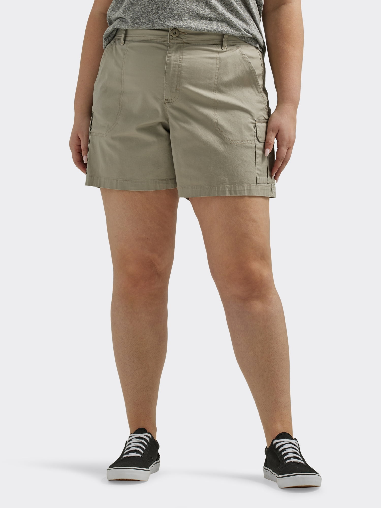Lee® Women's Mid Rise Comfort Waist Cargo Short — free download