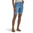Lee Women's Mid Rise Cuffed Bermuda Shorts