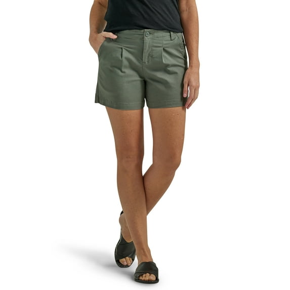 Lee® Women's Mid Rise Heritage Pleated Short