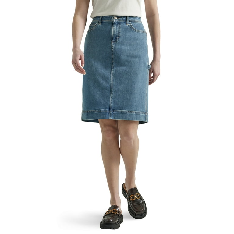 Lee® Women's Midi Length Heritage Skirt with Utility Details