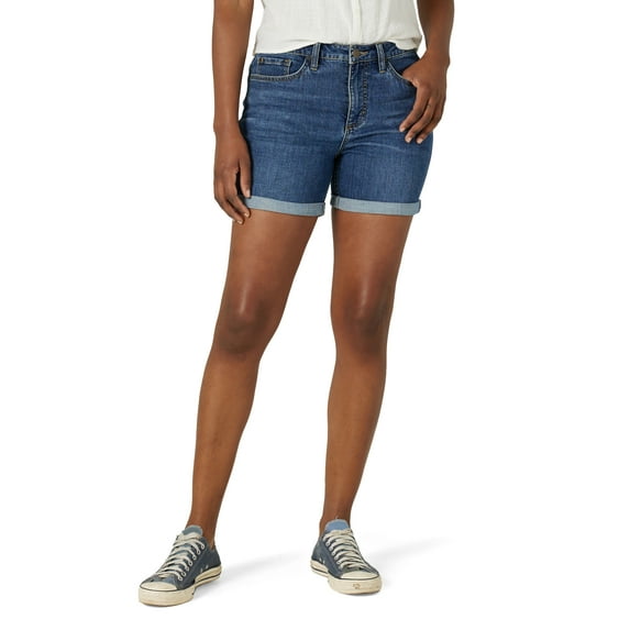 Lee Women's Midrise 5" Cuffed Short