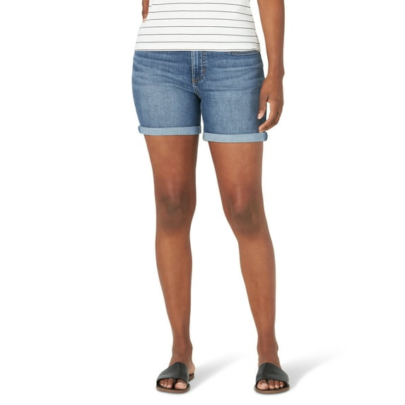 Lee Women's Midrise 5" Cuffed Short