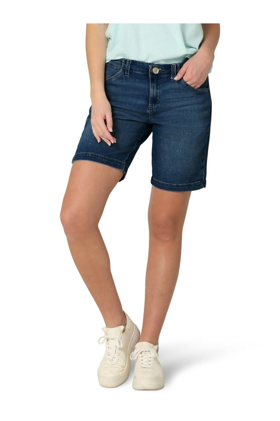 Women's Midrise 9" Chino Shorts, Sizes 0-18