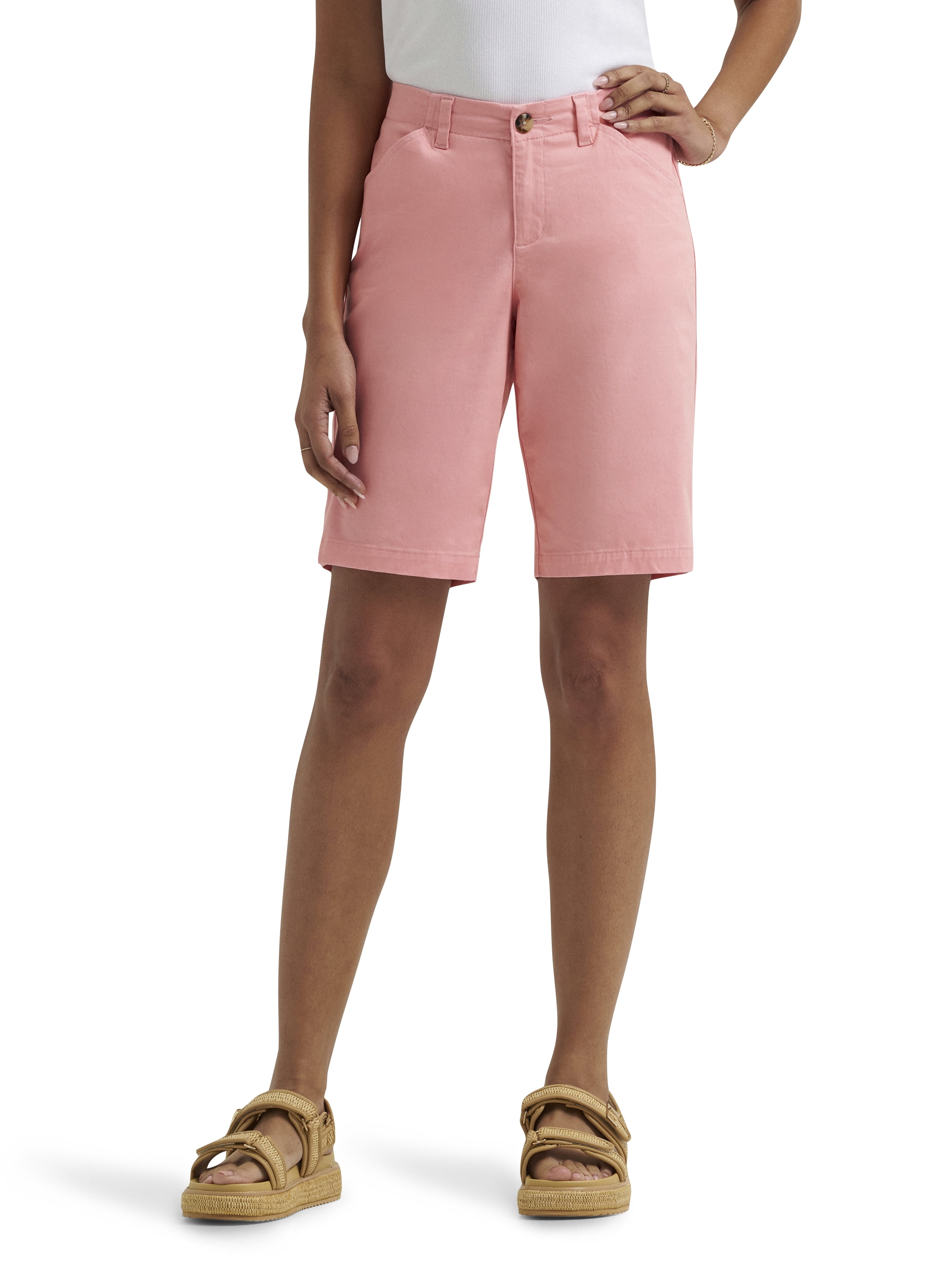 Lee Women's Midrise 9" Chino Shorts, Sizes 0-18
