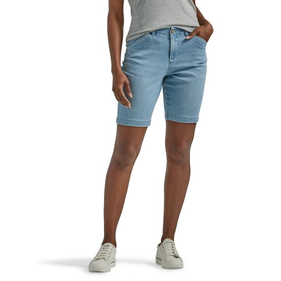 Lee Women's Midrise 9" Chino Shorts, Sizes 0-18