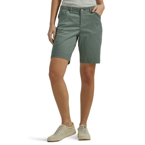 Lee Women's Midrise 9" Chino Shorts, Sizes 0-18