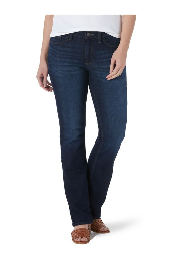 Women's Midrise Bootcut Jean, Available in Regular, Short, Long Inseams, Sizes 2-22