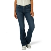 Lee Women's Midrise Bootcut Jean, Available in Regular, Short, Long Inseams, Sizes 2-22