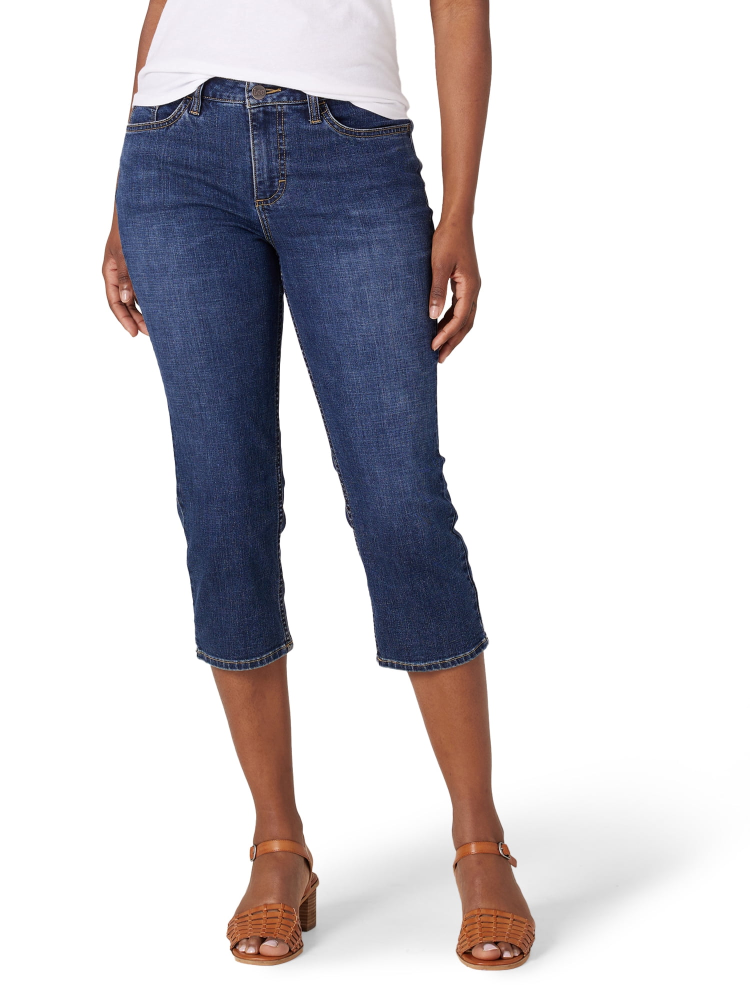 Lee Women's Midrise Capri - Walmart.com