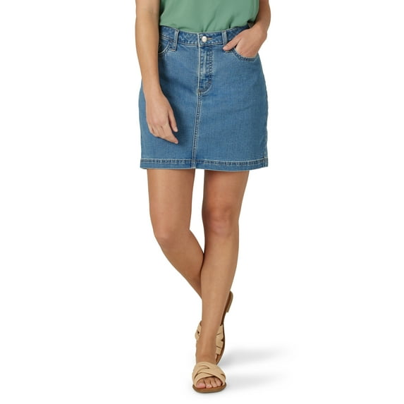 Lee Women's Midrise Denim Skort
