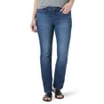 thumbnail image 1 of Lee Women's Midrise Straight Jean, Available in 28", 30", 32" Inseams, Sizes 2-22, 1 of 5