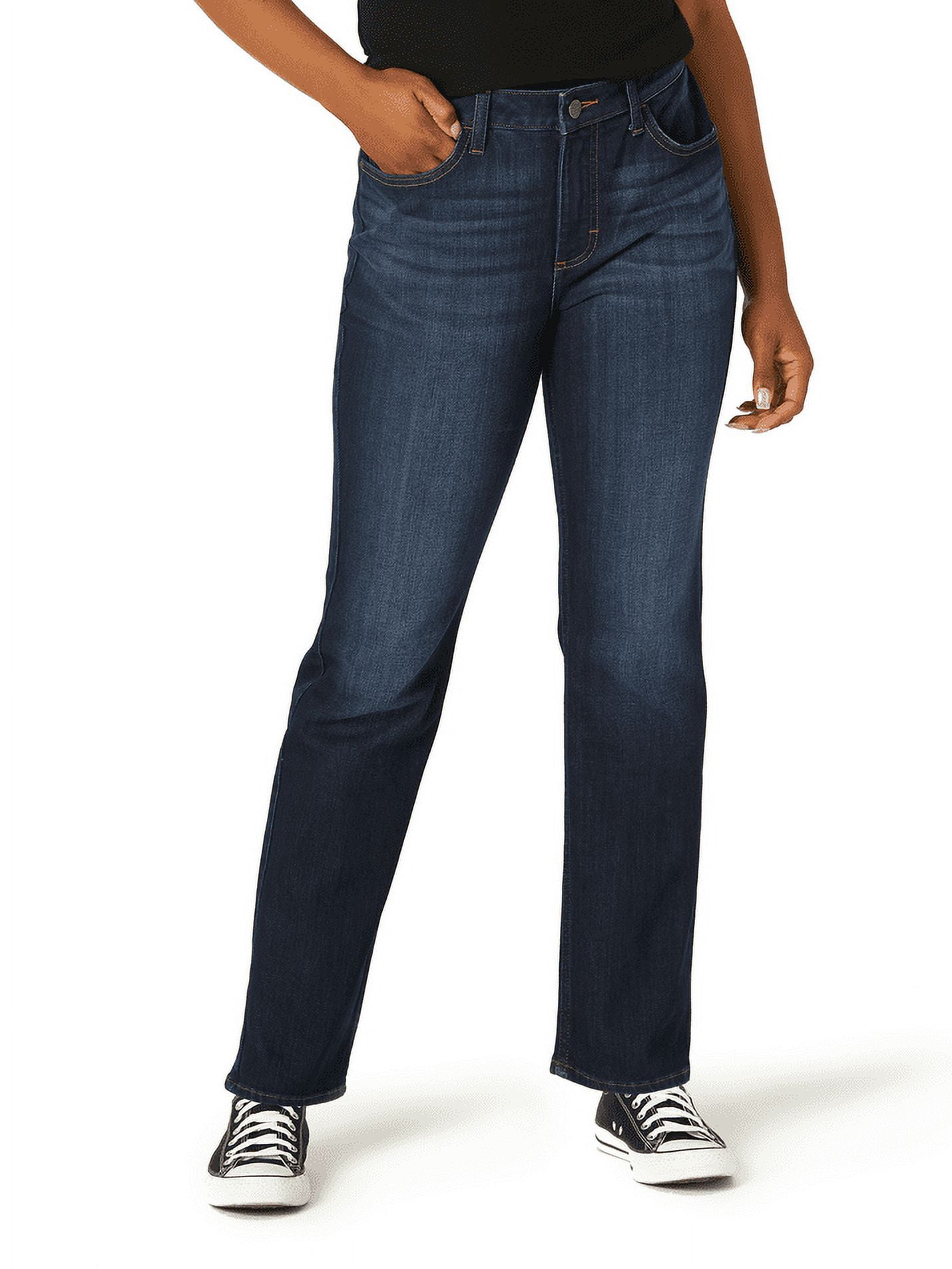 D-RISE 28×30 Lee Women's Midrise Straight Jean, Available in 28