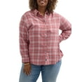 thumbnail image 1 of Lee Women's Plus All Purpose Classic Longsleeve Button Up Shirt, 1 of 6