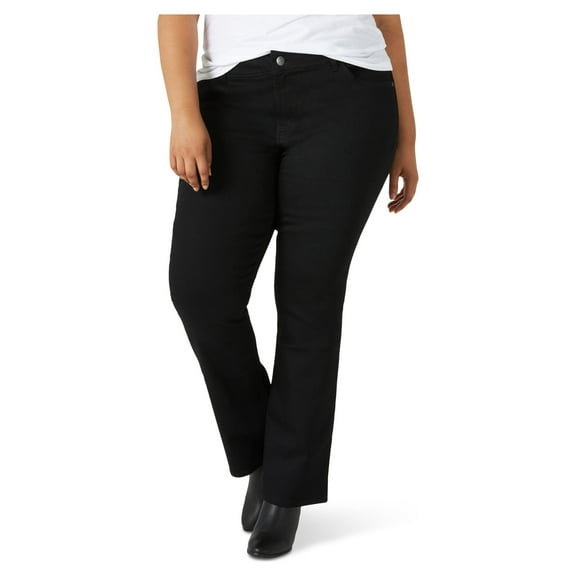 Lee Women's Plus Bootcut Jean, Available in Regular, Long, Short Inseams