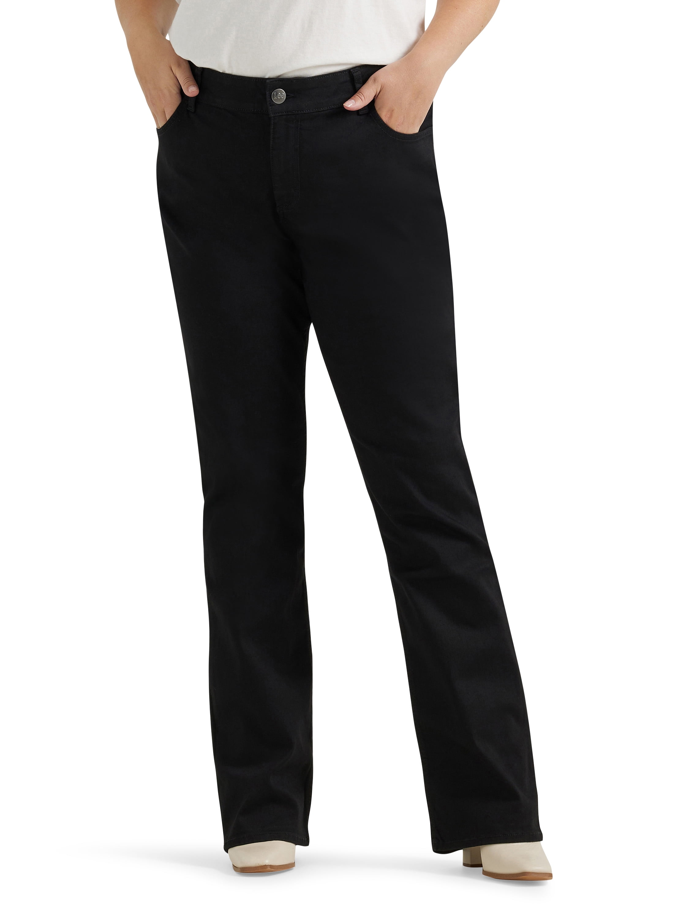 Lee Women's Plus Bootcut Jean, Available in Regular, Long Lee Women's Plus Bootcut Jean, Available in Regular, Long