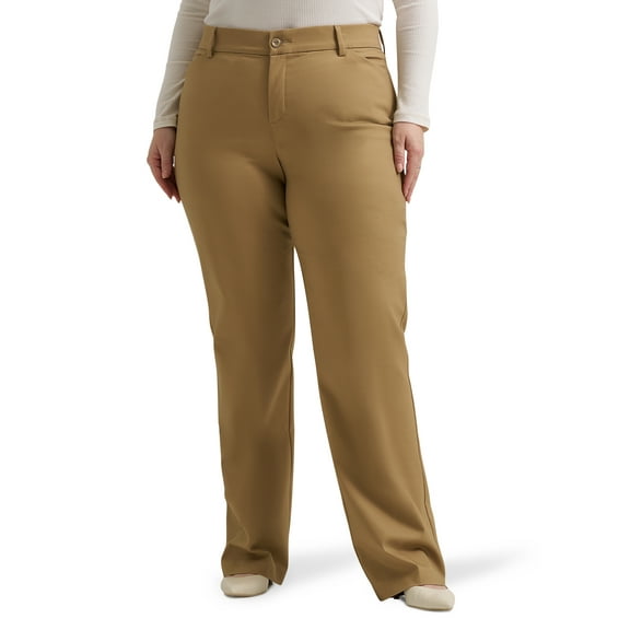 Lee® Women's Plus Flex Motion Regular Fit Trouser Pant
