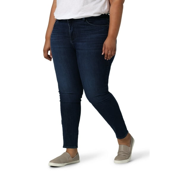 Lee® Women's Plus High Rise Skinny Jean, Sizes 16-26