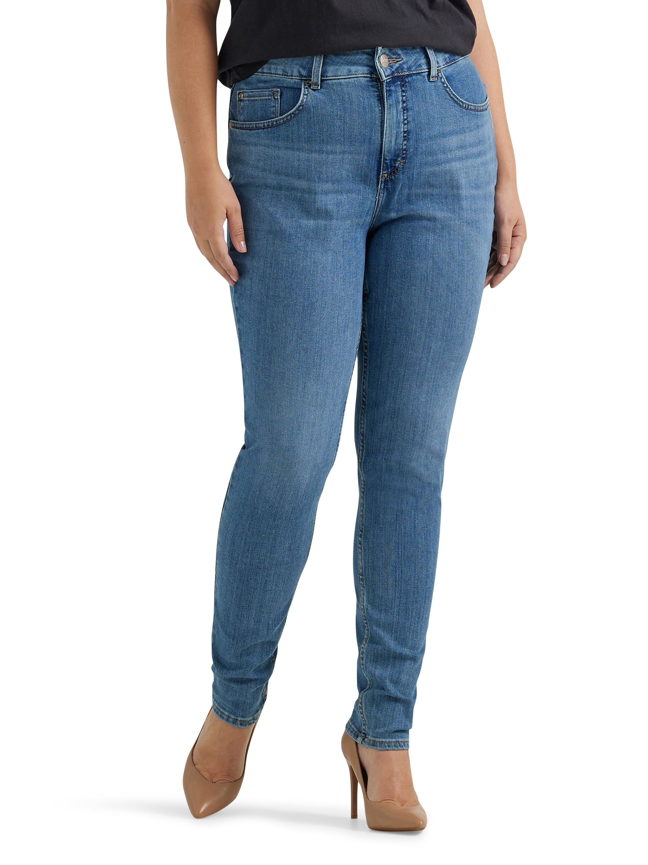 Lee® Women's Plus High Rise Skinny Jean, Sizes 16-26