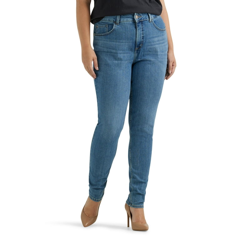 Lee® Women's Plus High Rise Skinny Jean, Sizes 16-26