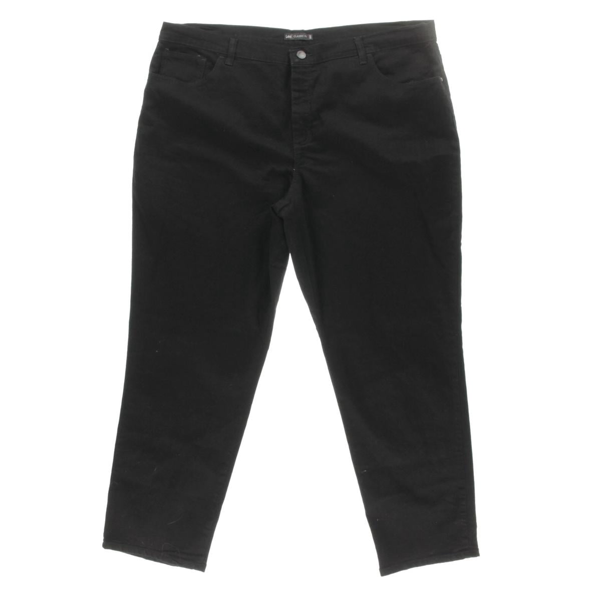 Lee Women's Plus Instantly Slims Relaxed Fit Straight Leg Jean, Available in Regular, Long, Short Inseams