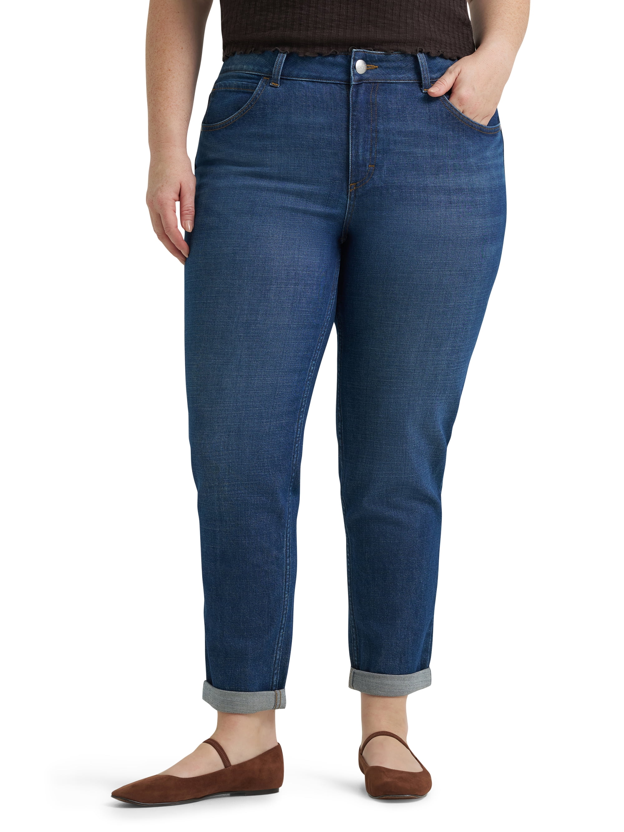 Lee® Women's Plus Legendary 90's Taper Denim Jeans