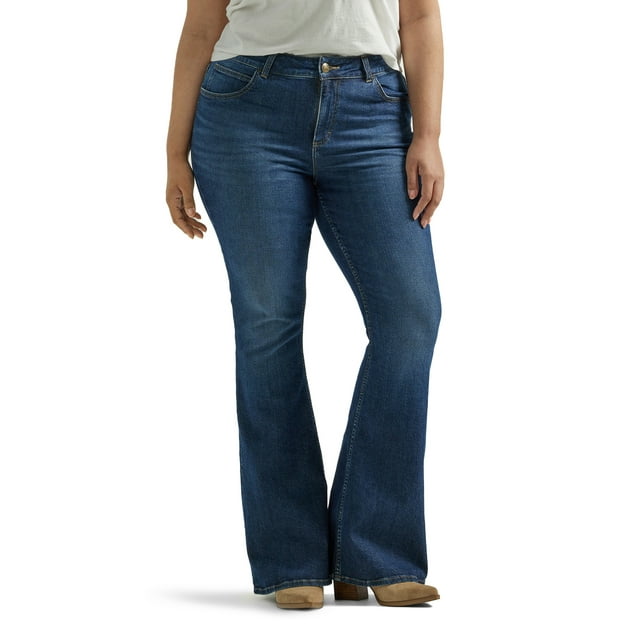Lee® Women's Plus Legendary Flare Jean - Walmart.com