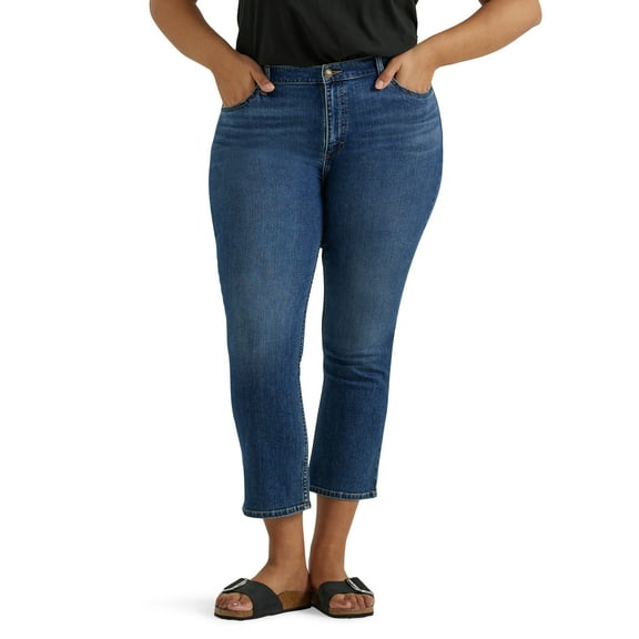 Lee® Women's Plus Legendary Mid Rise Capri