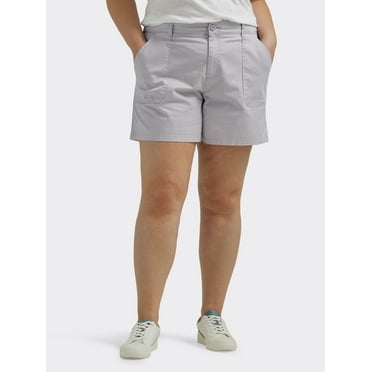 Lee Women's Plus Mid Rise 7" Utility Short