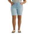 thumbnail image 1 of Lee® Women's Plus Mid Rise Bermuda Short, 1 of 10