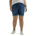 thumbnail image 1 of Lee® Women's Plus Mid Rise Bermuda Short, 1 of 6