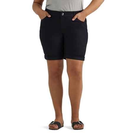 Lee® Women's Plus Mid Rise Bermuda Short