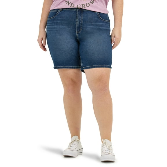 Lee® Women's Plus Mid Rise Bermuda Short