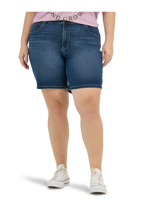 ® Women's Plus Mid Rise Bermuda Short