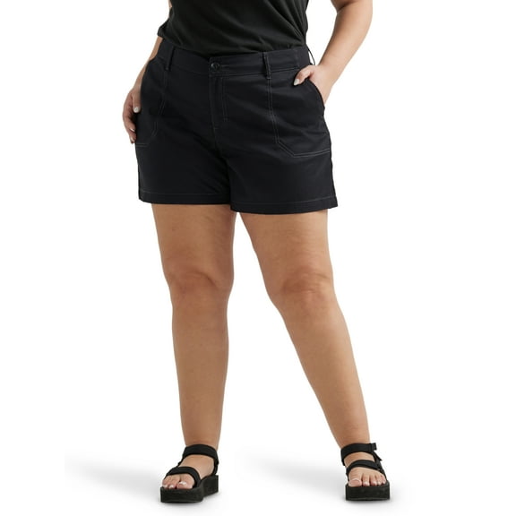 Lee® Women's Plus Mid Rise Utility Short