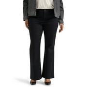 Lee® Women's Plus Mid Rise Wrinkle Free Bootcut Pant