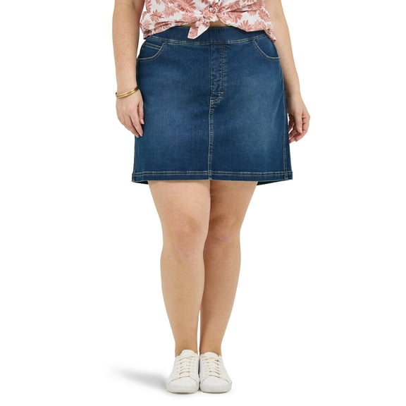 Lee® Womens Plus Pull-On Skort, Sizes 0X-4X